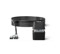 Ujjdwiurgh LED Light Computer Desktop Switch PC Motherboard External Power Button Extension Cable for Home Office 5M Black Easy to Use