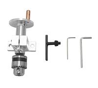 Ujjdwiurgh Live Lathe Center with Chuck DIY Accessories for Mini Lathe Machine Revolving Centre Woodworking Tool