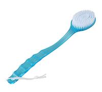 Ujjdwiurgh Long Handled Body Bath Shower Back Brush Scrubber Massager Disability Helper Blue