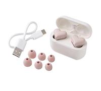 Ujjdwiurgh Love Bluetooth Headset Waterproof Easy Pairing Continuous Portable In-Ear Noise Cancelling Heart Headset, Pink Easy Install