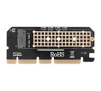 Ujjdwiurgh M.2 NVMe SSD NGFF to PCIE 3.0 X16 Adapter M Key Interface Card Suppor PCI Express 3.0 x4 2230-2280 Size m.2 Full Speed