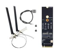 Ujjdwiurgh M.2 to Nvme Wifi Card NGFF M.2 A+E Key to NVMe PCI Express SSD Port Converter Adapter F-for AX200 AX210 8265 7260AC Card