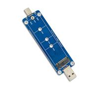 Ujjdwiurgh M2 SSD Adapter NVMe Enclosure M.2 to USB3.2 Case for NVME PCIE M Key SSD NVME to USB3.0/TYPE-C Converter