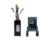 Ujjdwiurgh M5 Electric Bike Color LCD Display Meter 36V 48V/30A 12 Tube Sine Wave Controller E Scooter LCD Panel for Mountain EBike