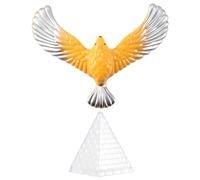 Ujjdwiurgh Magic Balancing Bird Science Desk Toy Balancing Eagle Novelty Fun Children Learning Gift Kid Educational Toy with Pyramid Stand,Random Color
