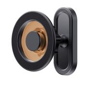 Ujjdwiurgh Magnetic Phone Holder for Gym, Attachable to Metal Surfaces, 360° Rotating Dual Magnet Mount for Fitness Workout Recording