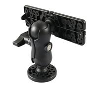 Ujjdwiurgh Marine Boat Fishfinder Bracket 360 Degree Depth Base Mount Universal Fishes Finder Mount GPS MAP Plate