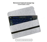 Ujjdwiurgh Mechanical Keyboard Bag, Simple, Comfortable, Portable, Dust-Proof and Wear- Practical Storage Bag(104 Key)