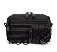 Ujjdwiurgh Men's Waist Bags Molle Fanny Pack for Outdoor Activities, Climbing Multifunctional Hip Pouch with Tool Gear Storage