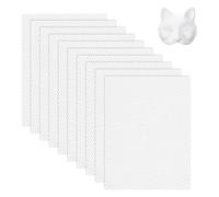 Ujjdwiurgh Mesh Waterproof Printed PVC Plastic Eye Mesh for Furry Role Playing Props Bracelet Handicraft Making