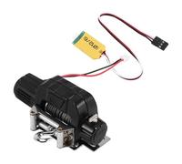 Ujjdwiurgh Metal Automatic Winch with 3CH Control Line for 1/10 RC Crawler Car SCX10 TRX4 Upgrade Parts Accessories,B