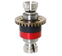 Ujjdwiurgh Metal Differential for 1/18 /Grom/GROM 1/14 Mini/GROM RC Car Upgrade Parts Accessories Red
