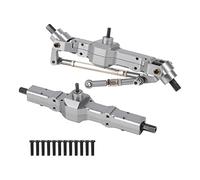 Ujjdwiurgh Metal Front & Rear Bridge Axle for C14 C24 C34 C44 B14 B24 1/16 RC Truck Car Upgrade Parts Accessories