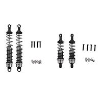 Ujjdwiurgh Metal Oil Filled Front&Rear for 1/12 12428 12423 RC Car Crawler Upgrad Part,Titanium