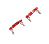 Ujjdwiurgh Metal Rear Ball Joint Rod Link Rod for K969 K979 K989 K999 P929 P939 1/28 RC Car Upgrades Parts Accessories,red