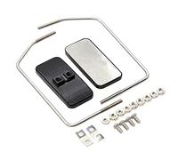 Ujjdwiurgh Metal Rearview Mirror for 1/10 RC Crawler Car TRX4 D90 SCX10 1/14 Truck MAN Upgrade Parts