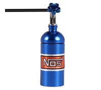 Ujjdwiurgh Metal Simulated NOS Nitrogen Bottle for 1/10 RC Crawler Car D90 D110 TRX4 Scx10 90046,Blue