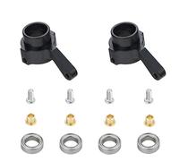 Ujjdwiurgh Metal Steering Cup Turn Cup Kit for C14 C24 C34 C44 B14 B1 B16 B24 B36 MN D90 D91 MN99S RC Car Parts,Black