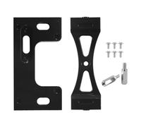 Ujjdwiurgh Metal Steering Servo Fixed Mount Bracket for 1/16 B1 B14 B16 B24 C14 C24 B36 MN D90 99S RC Car Upgrade Parts,Black