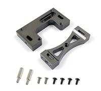 Ujjdwiurgh Metal Steering Servo Fixed Mount Bracket for 1/16 B1 B14 B16 B24 C14 C24 B36 MN D90 99S RC Car Upgrade Parts,Gray