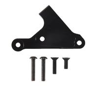 Ujjdwiurgh Metal Sway Bar Panhard Mount for 1/10 RC Crawler Car SCX10 III AXI03007 AXI231017 Upgrade Parts,Black