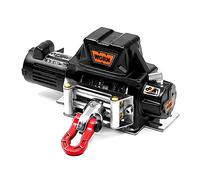 Ujjdwiurgh Metal Winch for 1:10 RC Crawler Car SCX10 D90 90046 TRX4 (Black)
