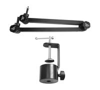 Ujjdwiurgh Microphone Scissor Arm Stand Adjustable Suspension Boom Stand for Studio and Live Performances Microphone Stand