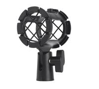 Ujjdwiurgh Microphone Universal for Condenser Mic Clamp Shock Mount Anti-Vibration Mic Holder Mount Adapter Fits Most Mic Stands