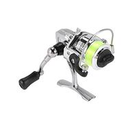 Ujjdwiurgh Mini 100 Pocket Fishing Reel Fishing Tackle Small Reel 4.3:1 Metal Wheel Pesca Small Reel