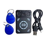 Ujjdwiurgh Mini 125KHz RFID Programmer Duplicator Copier Writer Reader Writer ID Card Cloner and rewritable key