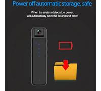 Ujjdwiurgh Mini Body Camera Wifi HD Camera Set Kit with Back Clip, 1080P Full HD Wifi Portable Body Recorder Motion Detection Night Vision Video Recording