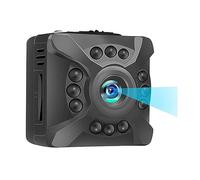 Ujjdwiurgh Mini Camera WiFi Surveillance Camera Black Mini Camera With Live Transmission Mobile Phone App Home Surveillance Camera