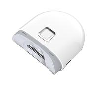 Ujjdwiurgh Mini Electric Nail Clipper Cutter with LED Light 2-Speed Automatic Nail Grinder Trimmer for Baby Adult Mini Manicure Tool