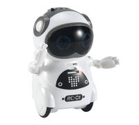 Ujjdwiurgh Mini RC Pocket Robot for Kids with Interactive Dialogue Conversation, Voice Recognition, Chat Record, Singing& Dancing