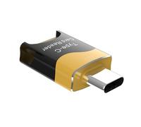 Ujjdwiurgh Mini Type-C Card Reader Mobile OTG Card Reader Hidden Card Slot Plug and Play Flash Drive TF Card Reader