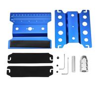 Ujjdwiurgh Model Car Repair Station Rotating Station Off-Road Climbing Vehicle Repair Station Dark Blue