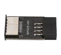 Ujjdwiurgh Motherboard USB2.0 9Pin to TYPE-C A-KEY Front Connector Converter USB3.2 TYPE-E Interface Header Adapter