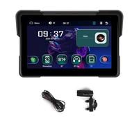 Ujjdwiurgh Motorcycle DVR Navigation Screen Carplay Android Auto Screen Bluetooth Wifi Screen