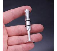 Ujjdwiurgh Mouthpiece Trumpet Mouth Strength Trainer Silver for Saxophone Horn Trombone Tuba Accessories