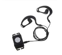 Ujjdwiurgh Mp3 for Swimming Waterproof MP3 Player with Earphone FM Mp3 for Surfing Wearing Type Earphone Clip Mp3 Player(4GB)