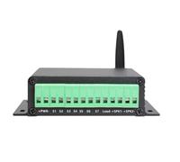 Ujjdwiurgh MP3 Wireless Remote Player Featuring 50Wx2 Class D Amplifier 433MHz Radio Remote Audio Functionality and 15 Key Control Buttons