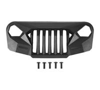 Ujjdwiurgh Ms Anger Front Face Grating Grille for 1/10 RC Crawler Car SCX10 II III 90046 AXI03007 Body Parts