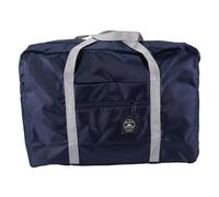 Ujjdwiurgh Multifunction Large Capacity Casual Folding Waterproof Luggage Storage Bags Suitcase Handbag Organizer Tote Bag Navy