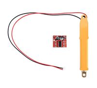 Ujjdwiurgh N20 Electric Full Metal Push Rod Push Rod for Rc Excavator Dump Truck Metal Cylinder with Motor Drive Board -6V