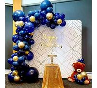 Ujjdwiurgh Navy Blue Balloons Garland Kit,Navy Blue Balloon Dark Blue Balloons for Birthday Baby Shower, Wedding, Bridal Shower