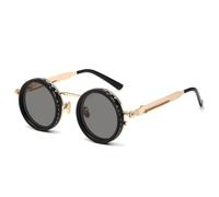 Ujjdwiurgh ND9 Adjustable Dimming Sunglasses 49mm UV High-Definition Polarized Fishing Filter Glasses Gold