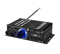 Ujjdwiurgh New AK360 Stereo Car Home Amplifier USB Lossless Playback Radio Amplifier 5.0 Bluetooth HIFI Sound Amplifier