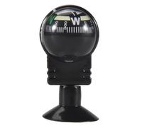 Ujjdwiurgh New Car Vehicle Floating Ball Magnetic Navigation Compass Black