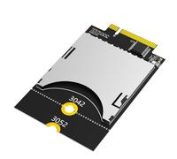 Ujjdwiurgh New Version SD Card to NGFF Key B Adapter(Supports USB Bus, Not Bus)