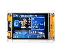 Ujjdwiurgh NMMiner V2 530KH/S Hashrate BTC Solo Lottery Miner ESP32 2.8 Inch Smart Display Bitcoin Crypto Lottery Miner